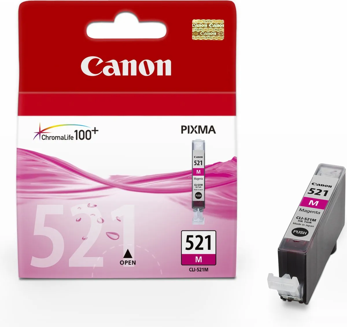 Canon CLI-521M Inktcartridge - Magenta