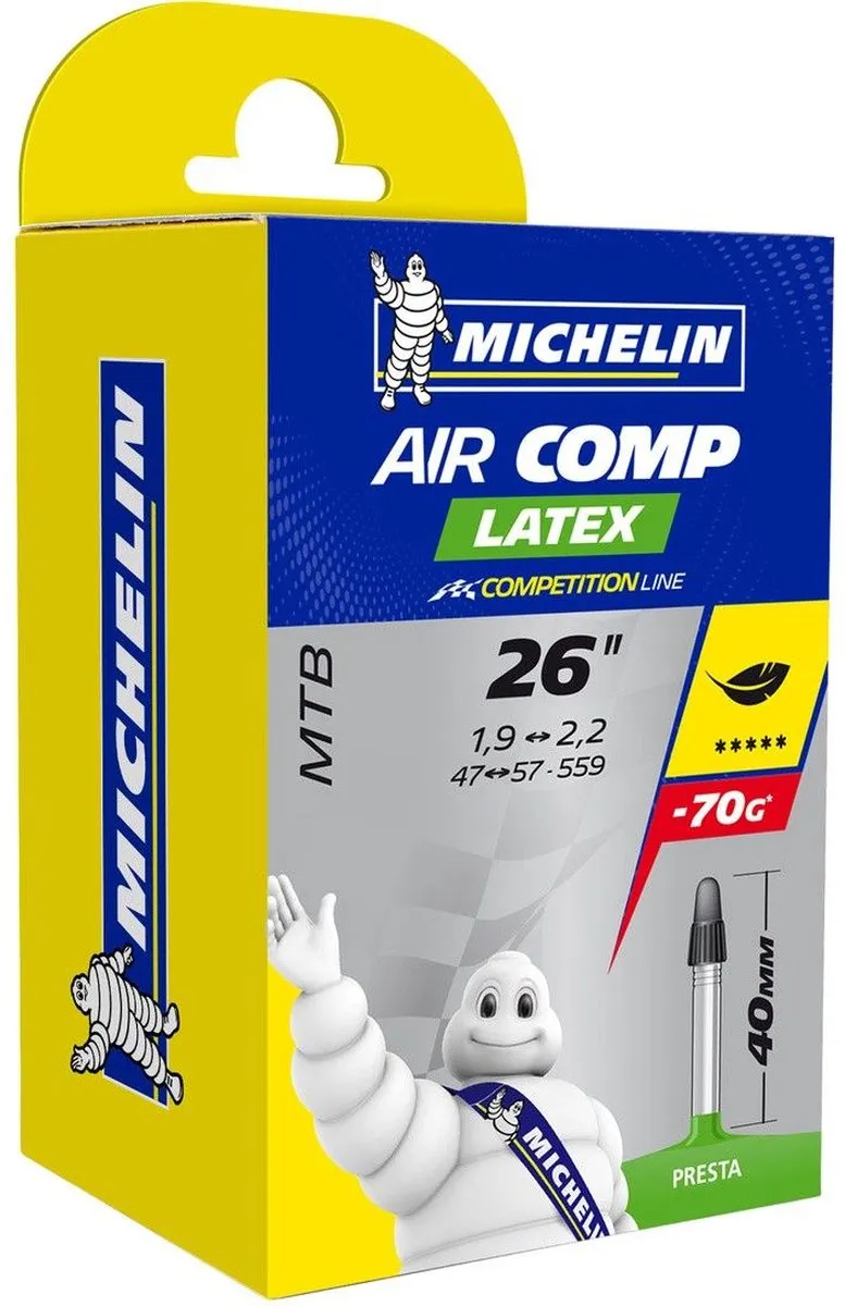Michelin Binnenband 26” Aircomp Latex C4