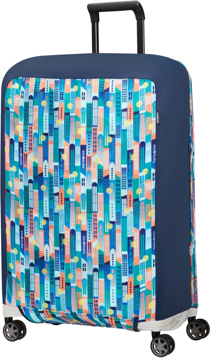 Samsonite Kofferhoes M - Zwart