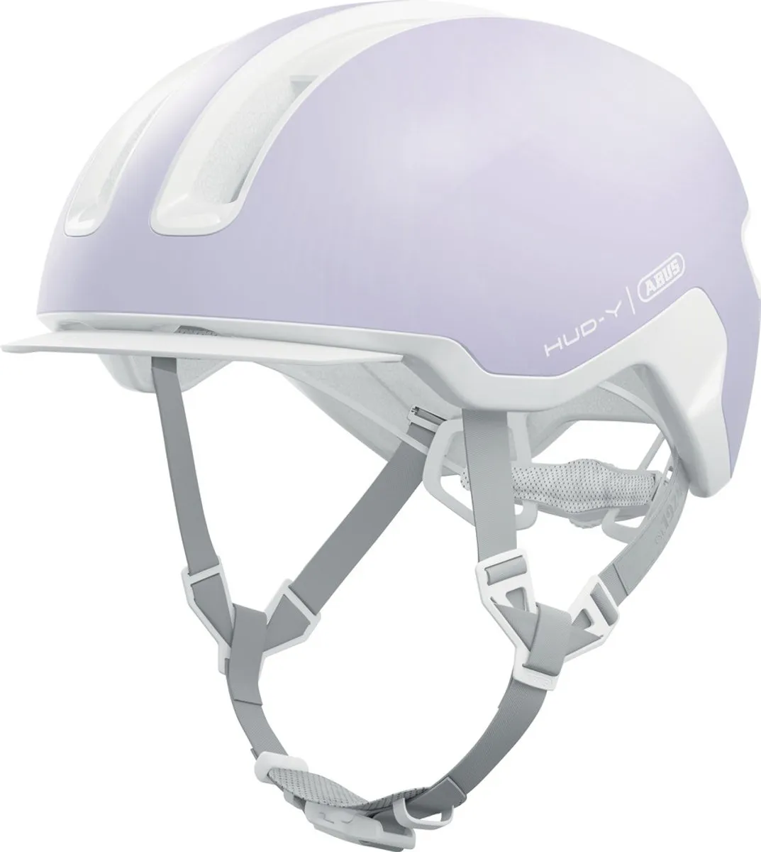 ABUS Hud-Y Fietshelm Pure Lavender
