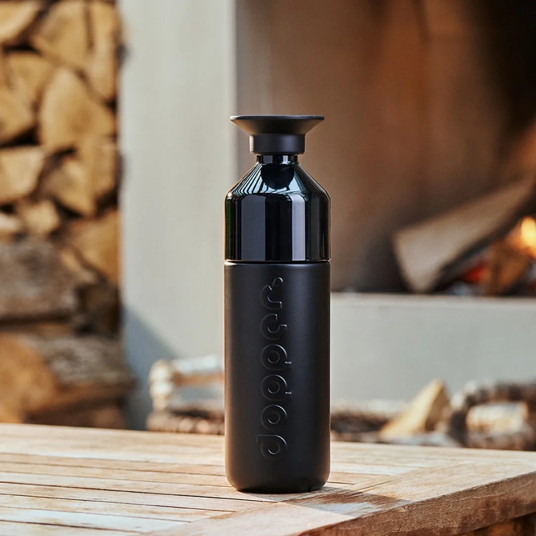 Dopper Insulated 2035 Drinkfles 580ml - Blazing Black