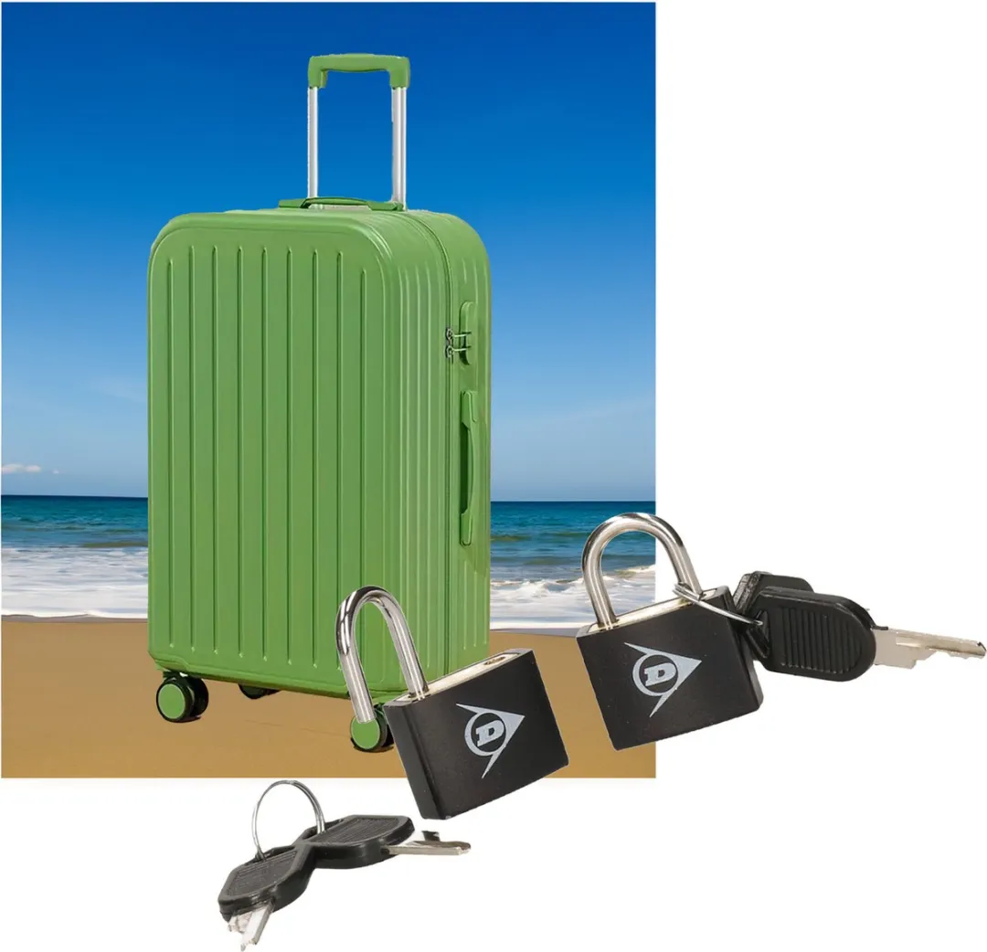 Dunlop Bagagesloten 2 Stuks - Zwart