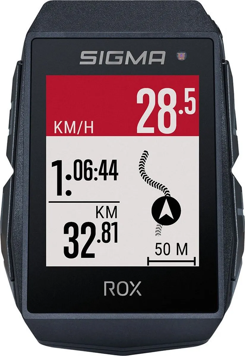 Sigma ROX 11.1 EVO GPS Fietscomputer - Zwart