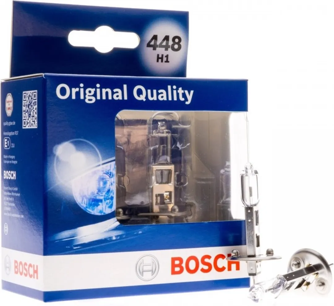Bosch Halogeen H1 Wit Dimlicht Koplampen - 6000K - 2 Stuks