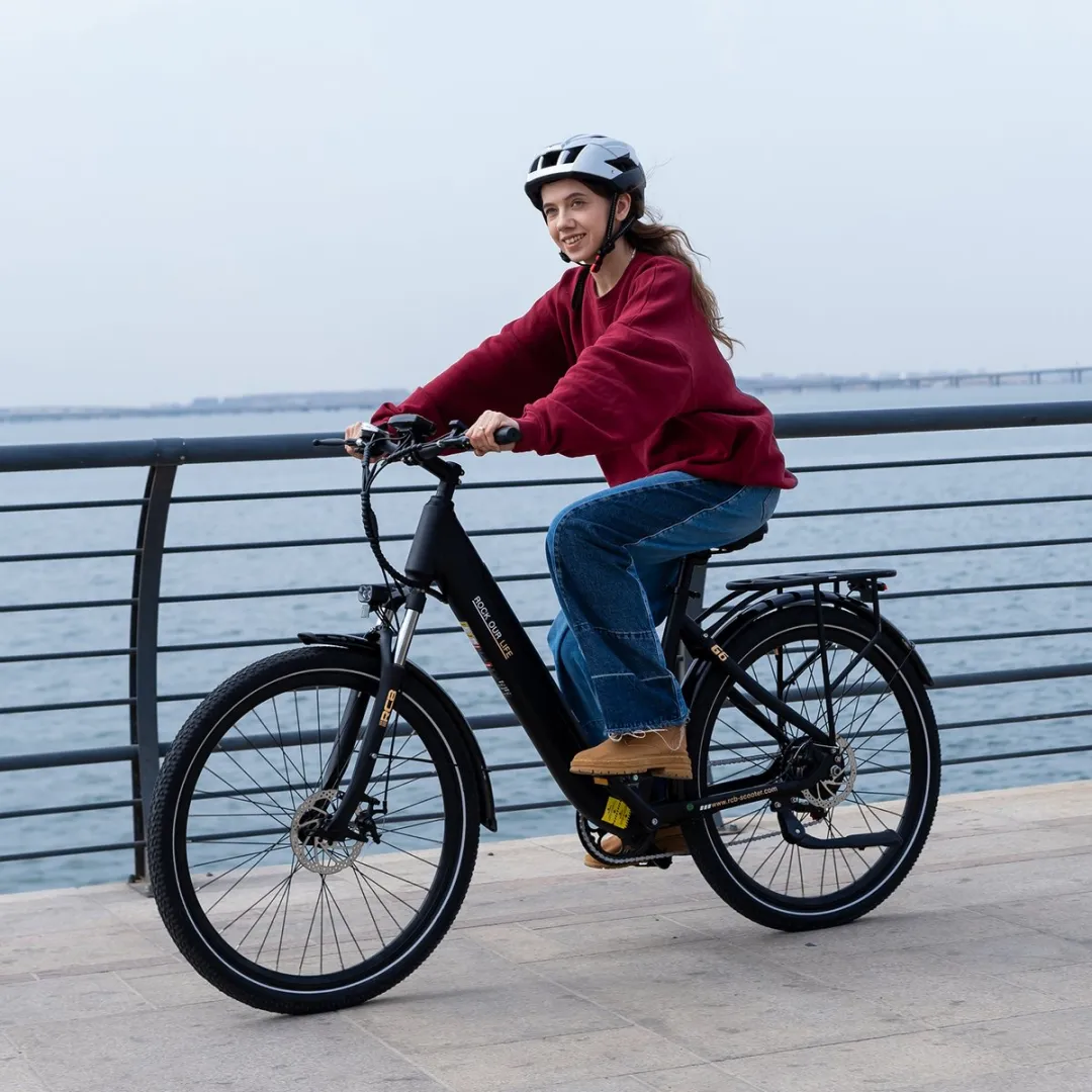RCB G6 Elektrische Fiets 250W 36V 13Ah - 7 Versnellingen - Blauw