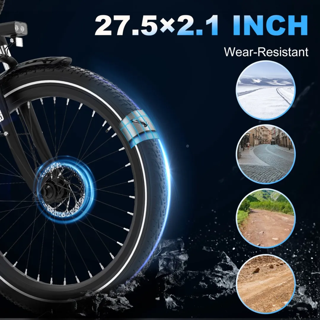 RCB G6 Elektrische Fiets 250W 36V 13Ah - 7 Versnellingen - Blauw