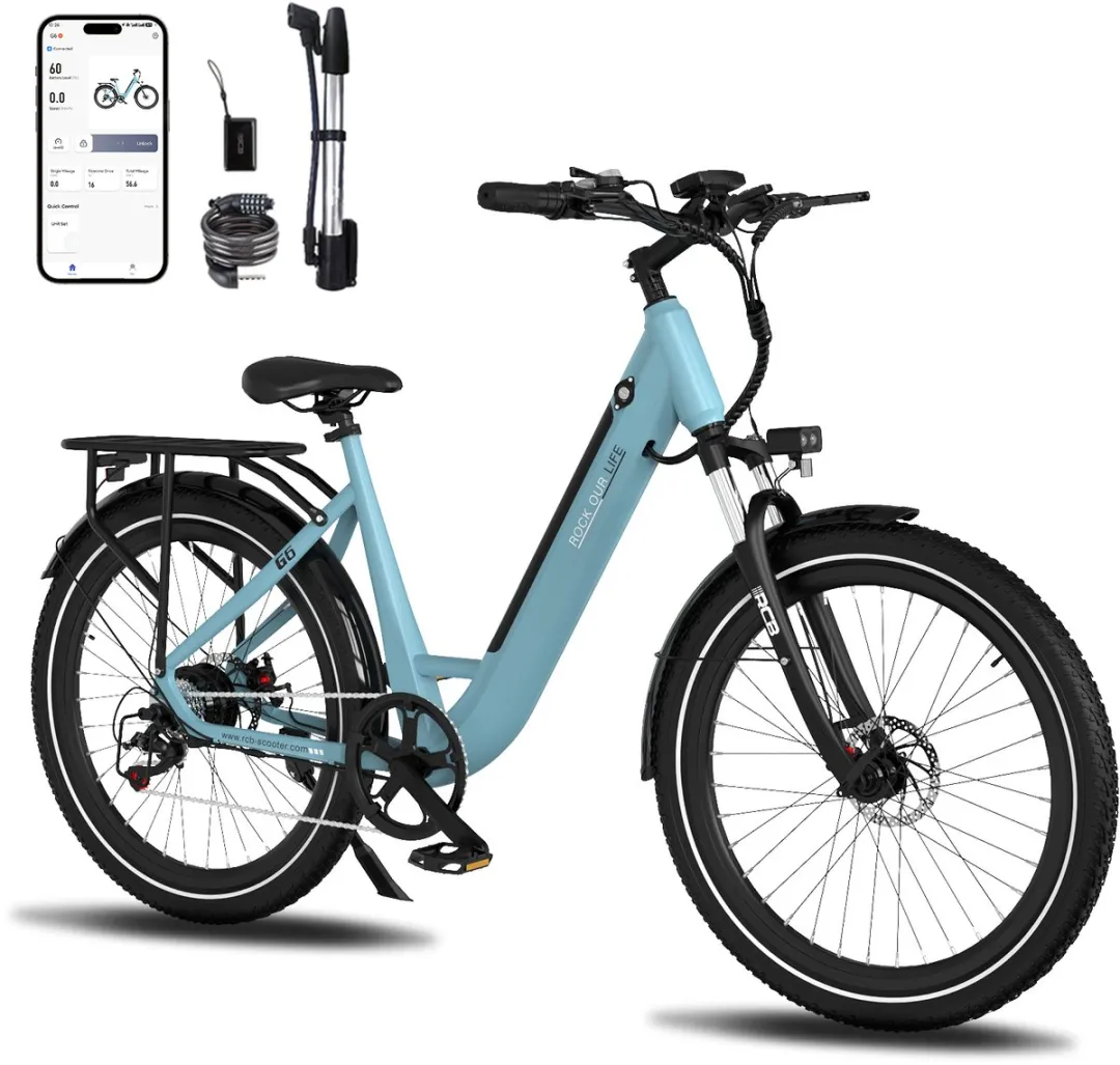 RCB G6 Elektrische Fiets 250W 36V 13Ah