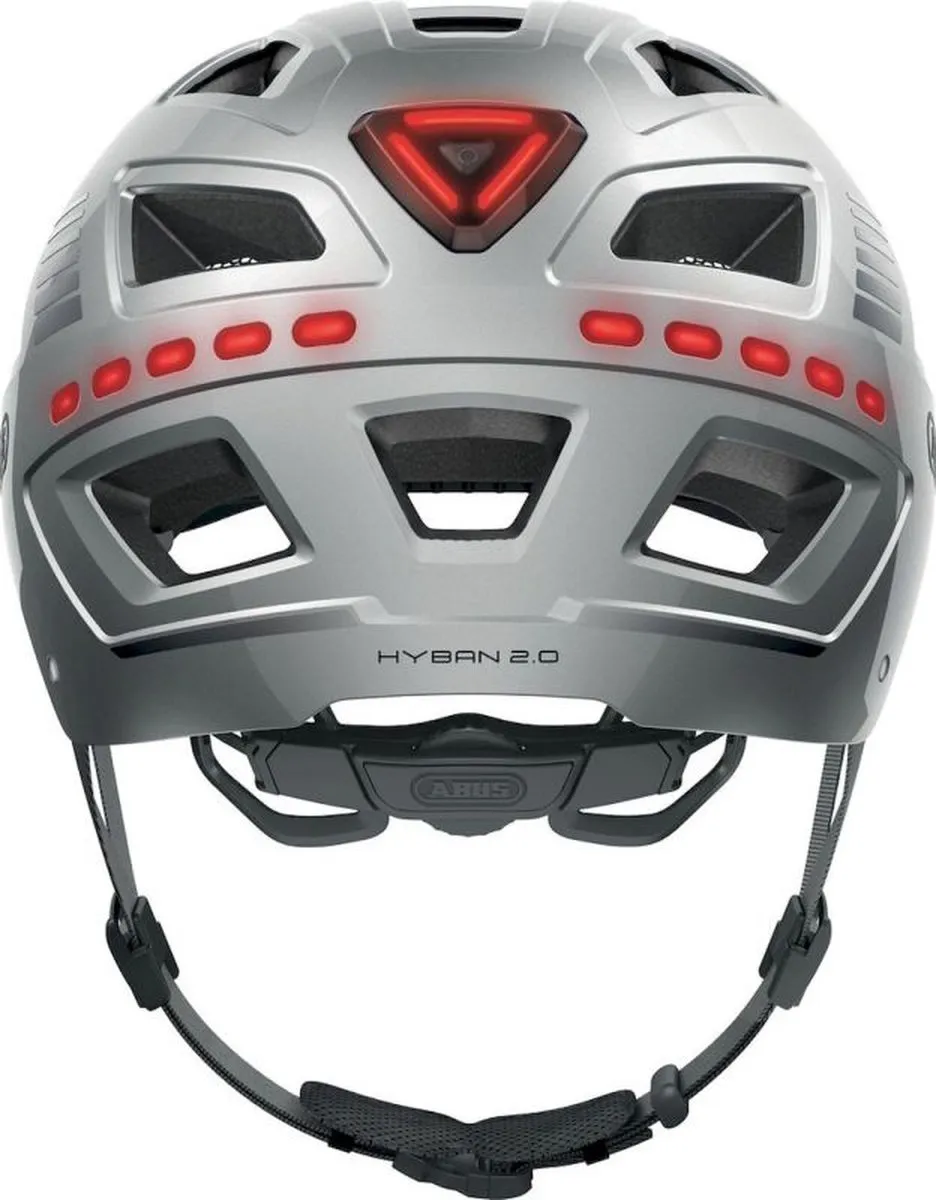 ABUS Hyban 2.0 Led Signal Fietshelm - M