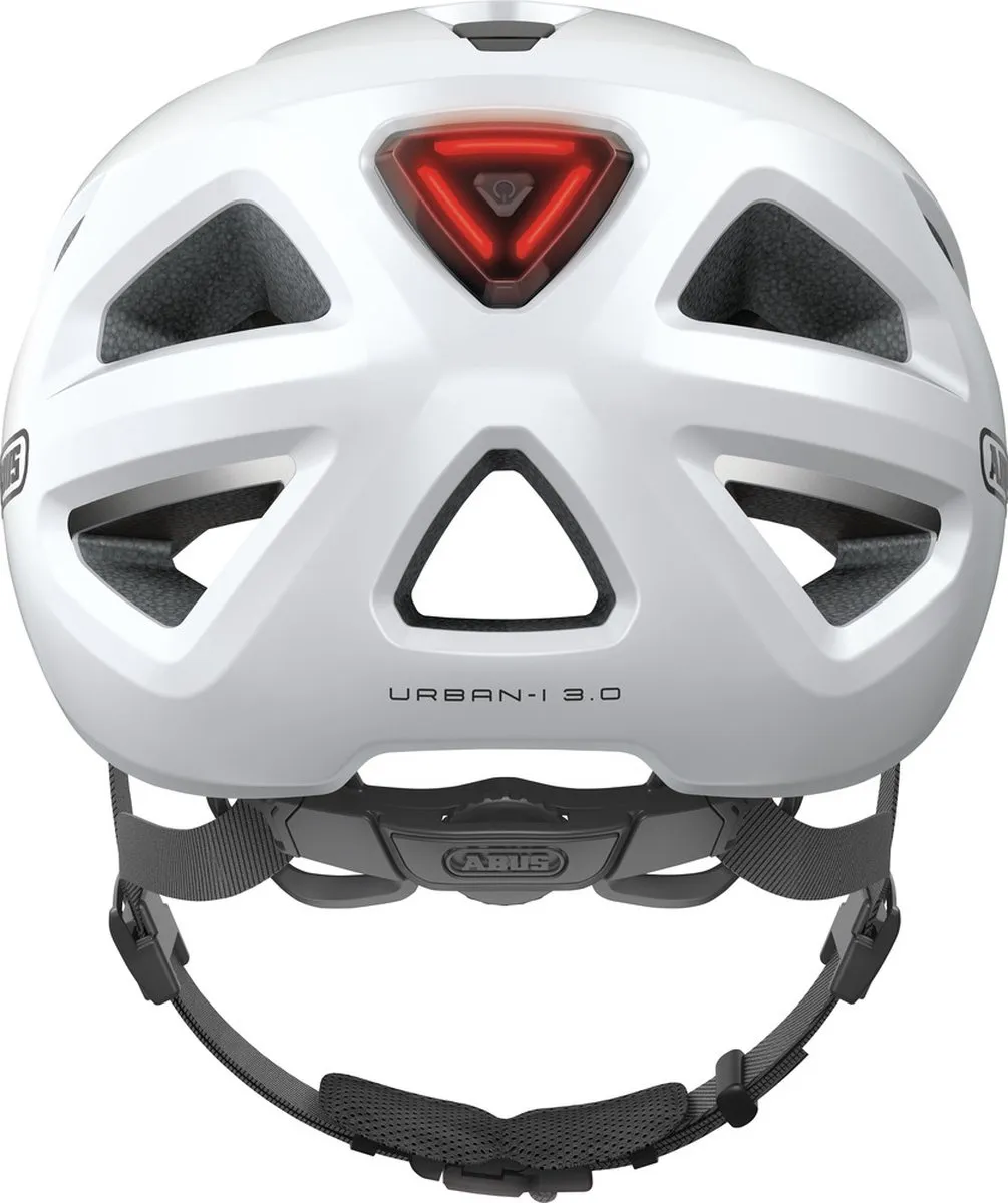 ABUS Urban-I 3.0 Fietshelm XL - 61-65cm - Polar White - afbeelding 6 van 6