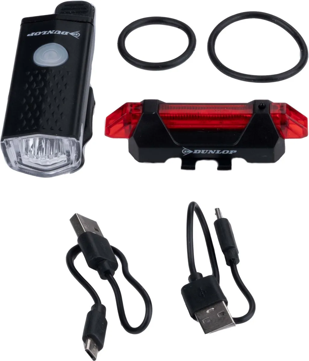 Dunlop Fietsverlichting Set