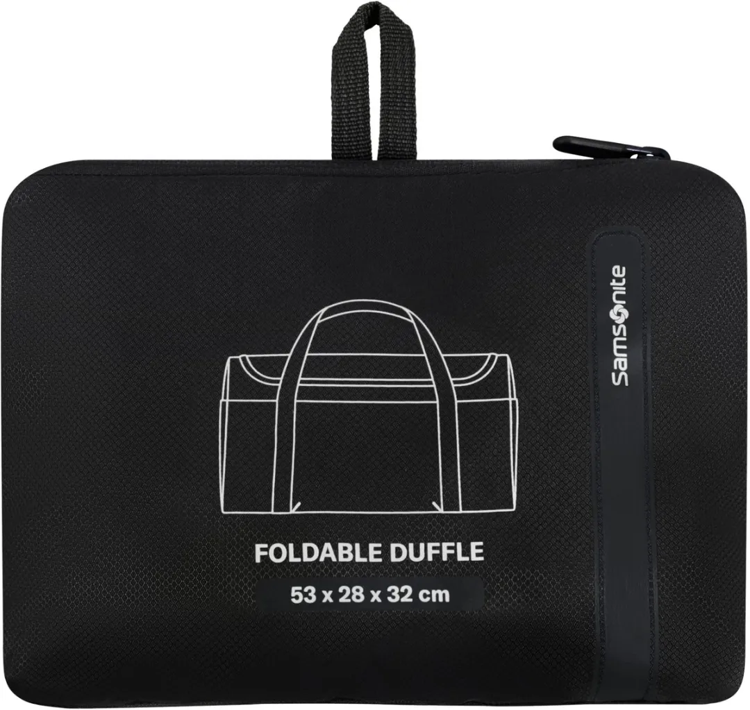 Samsonite Foldable Duffle M Opvouwbare Reistas - 2L - Zwart