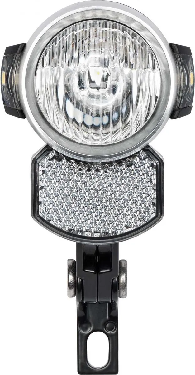 AXA Blueline 50 T Fietskoplamp - Dynamo - 50 Lux - Zwart