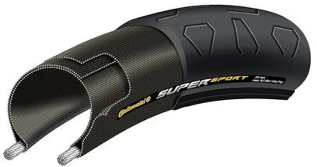 Continental Supersport Plus Vouwband 28x1.00 (25-622) - Zwart - afbeelding 6 van 6