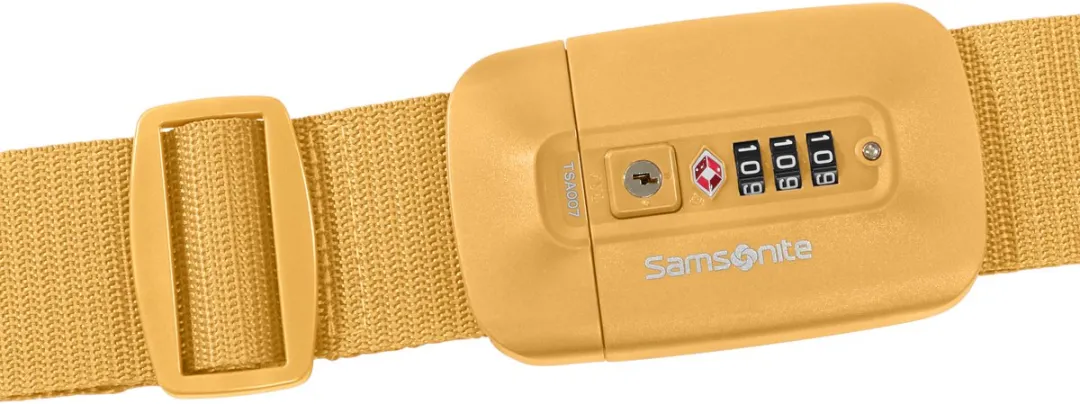 Samsonite Travel Accessoire Riem - Geel