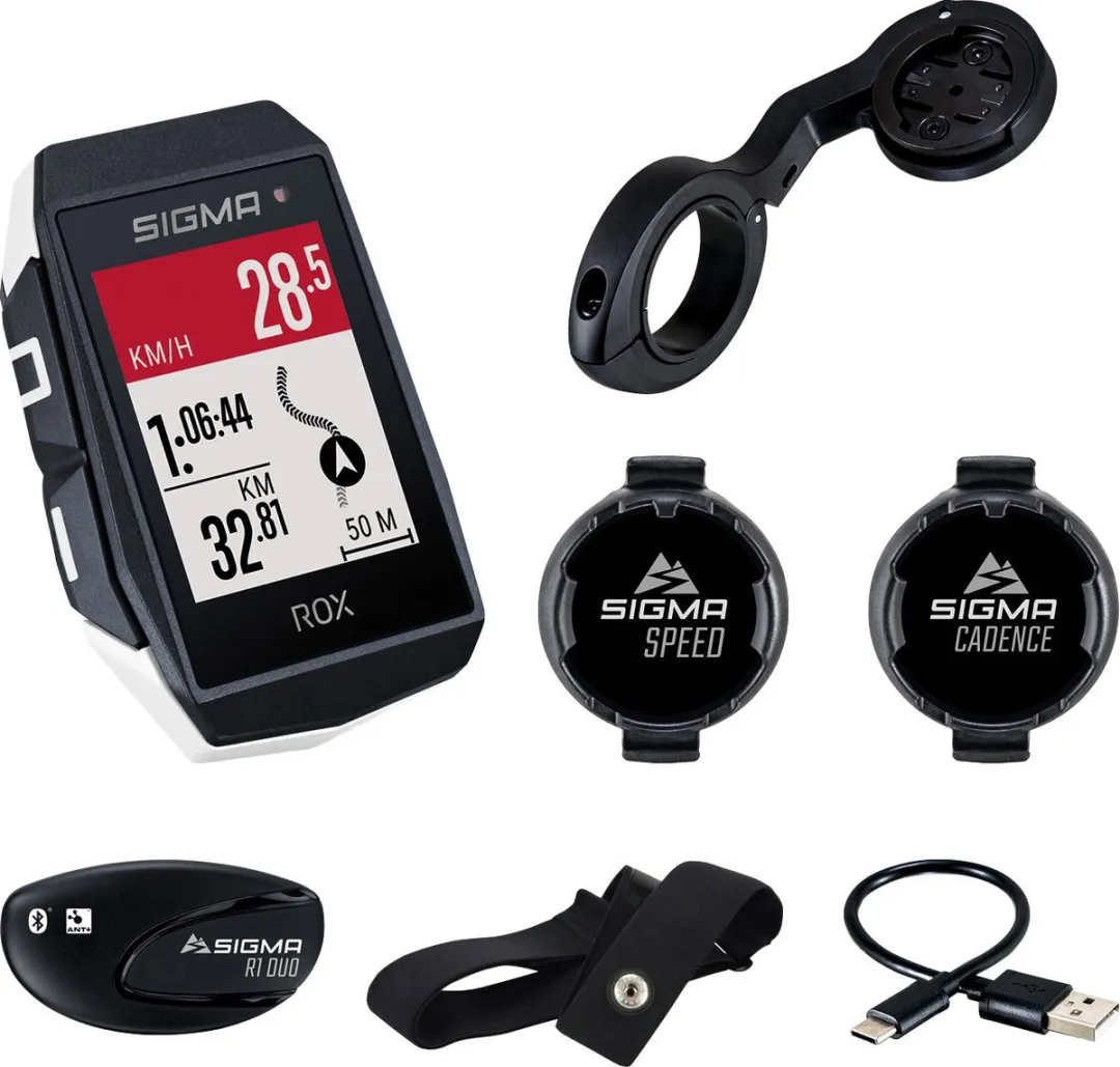 Sigma Sport ROX 11.1 EVO Fietscomputer - Wit - MPN 01035 - afbeelding 6 van 6