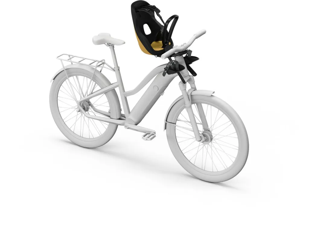Thule Yepp Nexxt 2 Mini Fietsstoeltje - Burnished Yellow