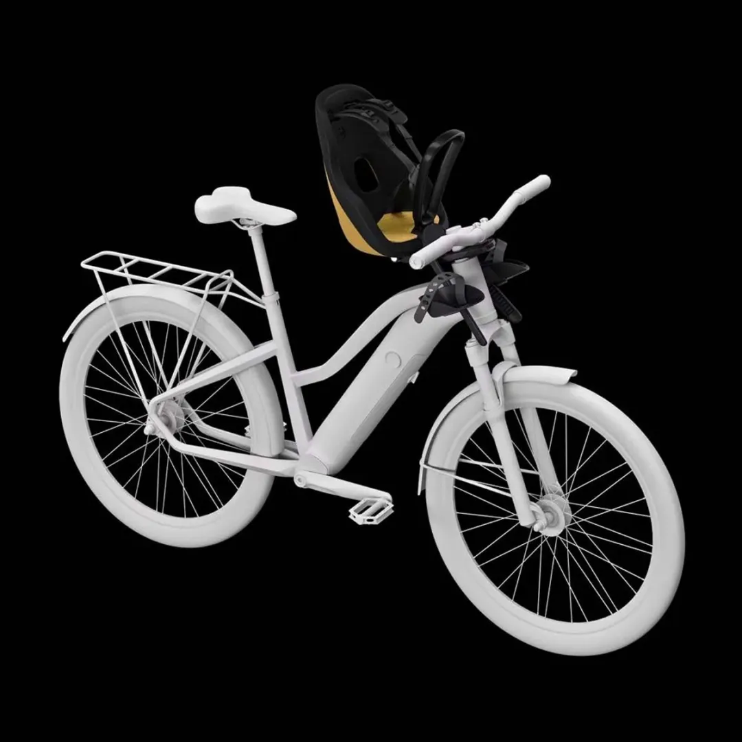 Thule Yepp Nexxt 2 Mini Fietsstoeltje - Burnished Yellow - afbeelding 6 van 6