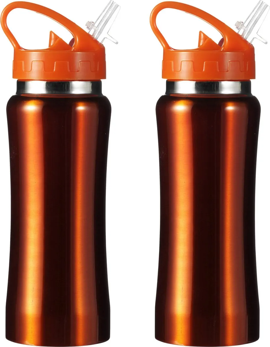 Bellatio Design Sportbidon 0.6L - Oranje
