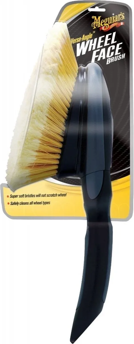 Meguiars Versa-Angle Wheel Face Brush X1025 - Zwart