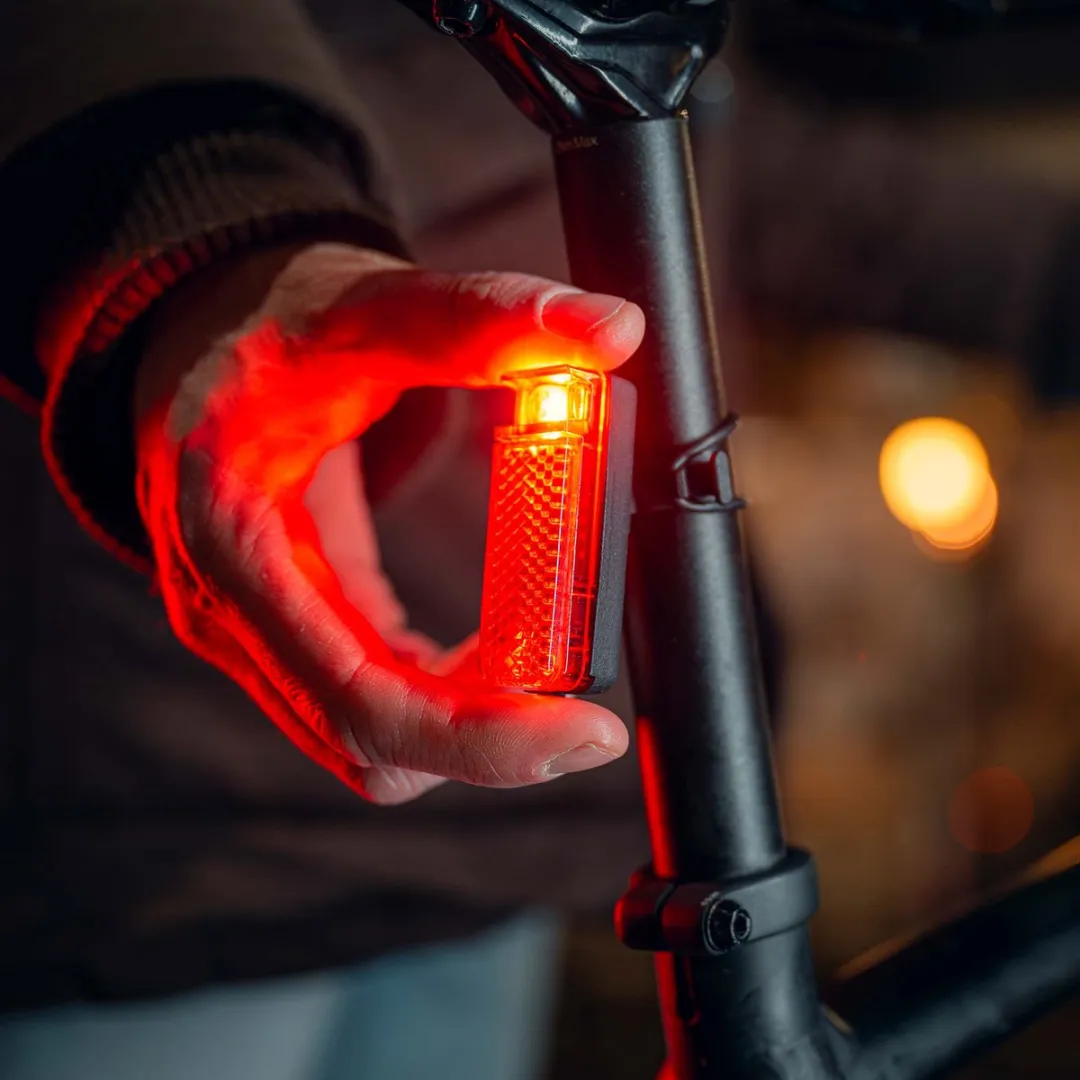AXA Visto Fietsverlichting Set - 10 Lux - Zwart