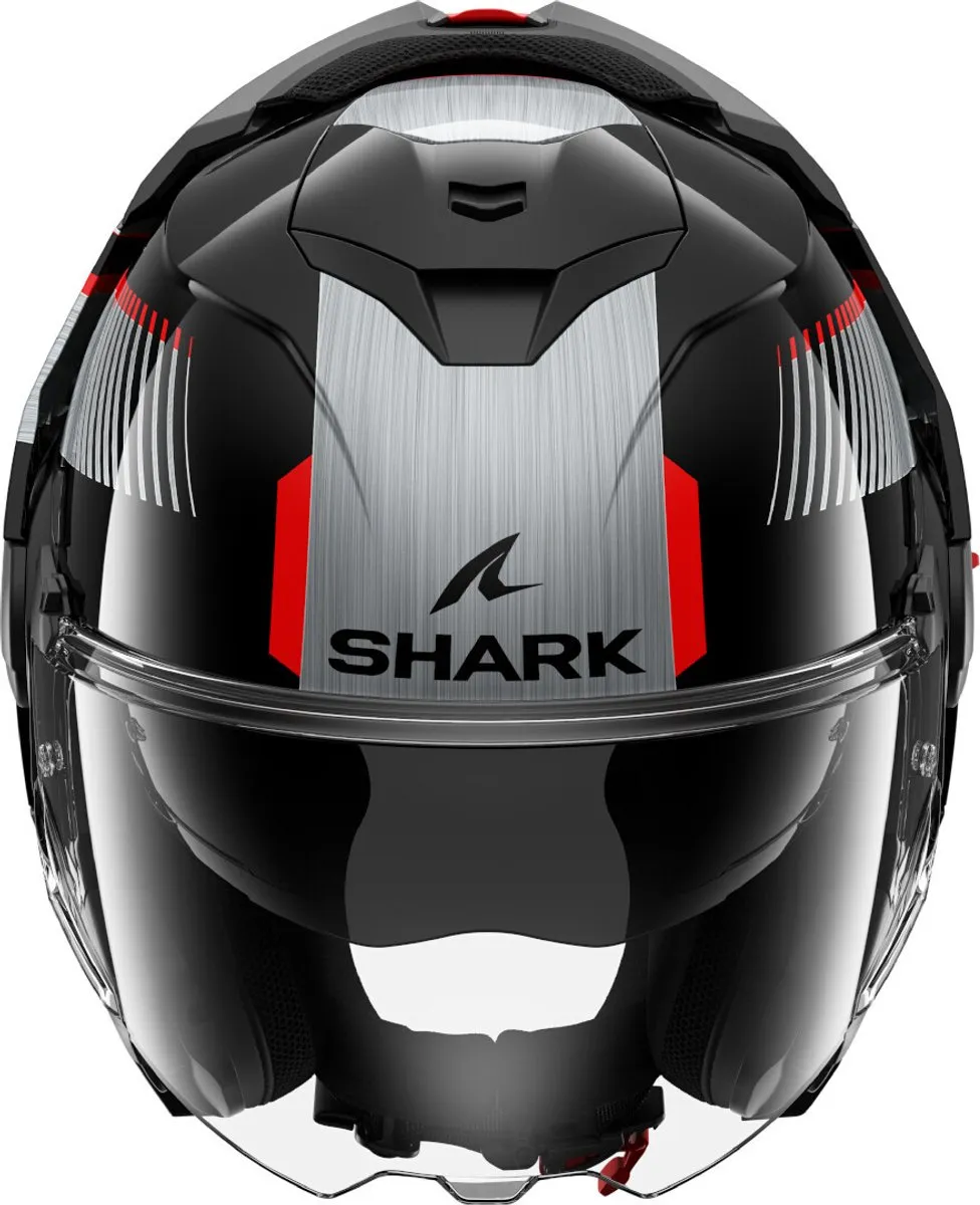Shark Oxo Sikter Helm - XS - Zwart/Chr. Zilver