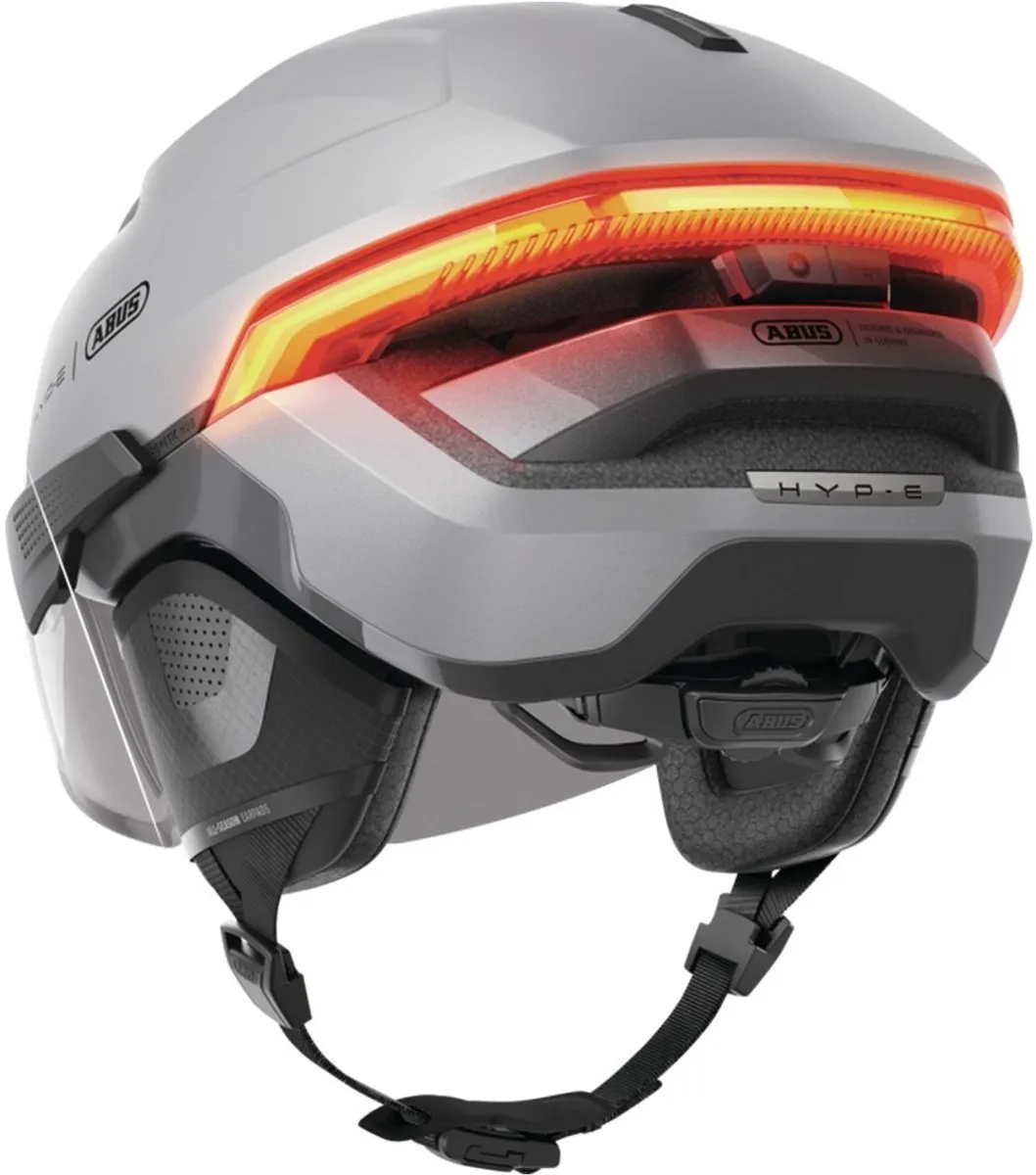 ABUS Hyp-E Bl.Ace Helm - S 51-55cm - Zilver