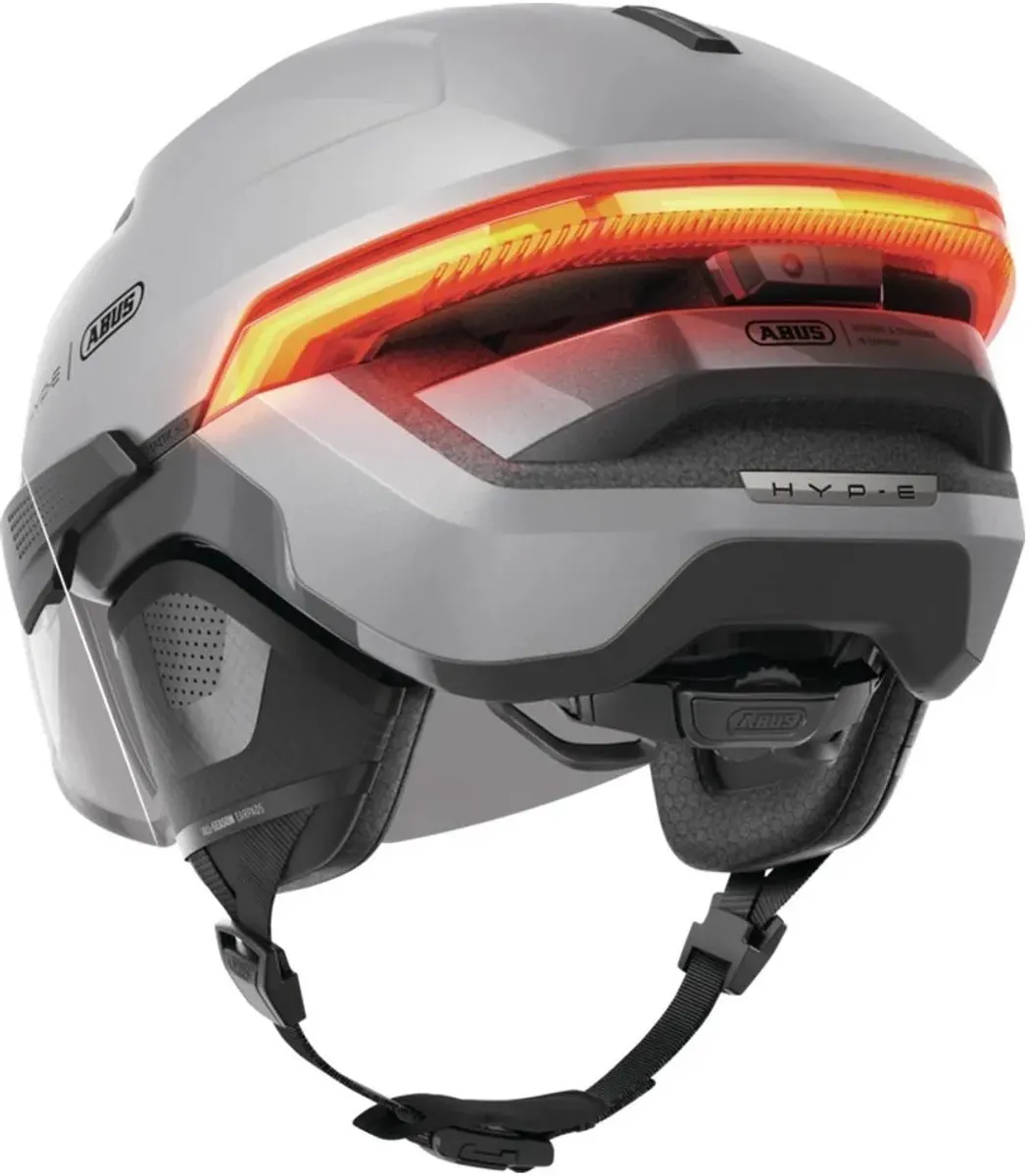 ABUS Hyp-E Bl.Ace Helm - S 51-55cm - Zilver