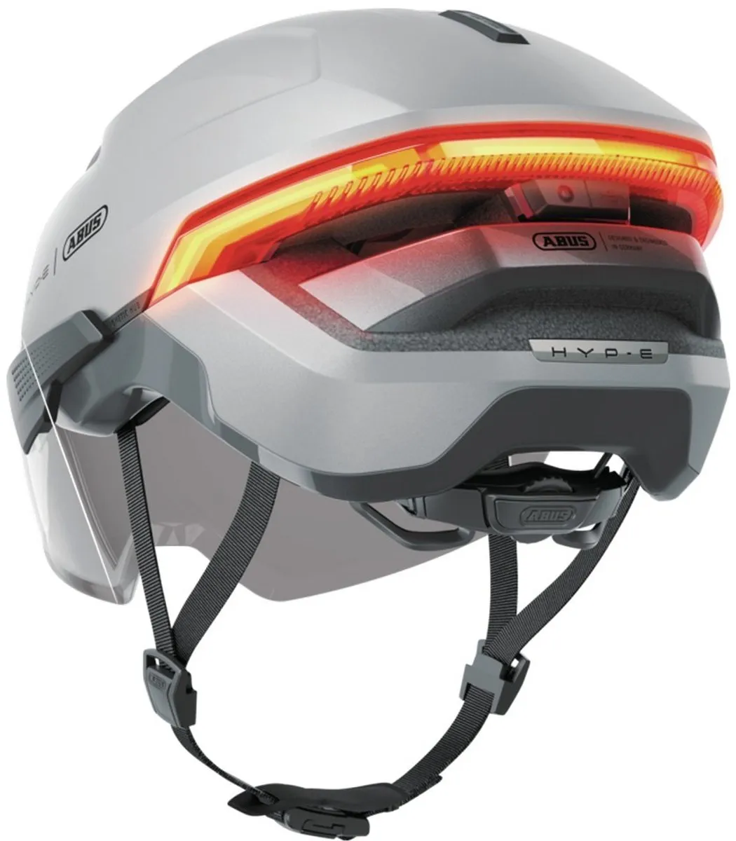 ABUS Hyp-E Bl.Ace Helm - S 51-55cm - Zilver