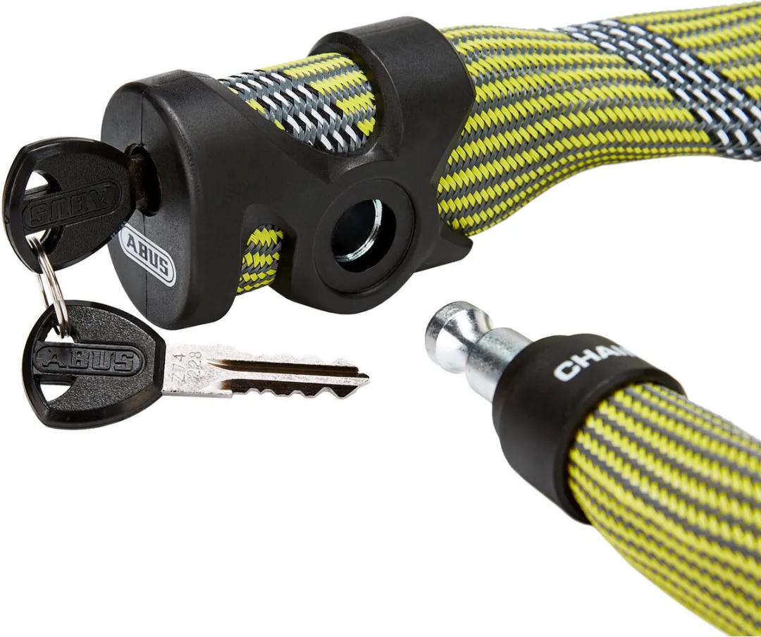 ABUS IVERA Chain 7210 Kettingslot - 85cm - Geel