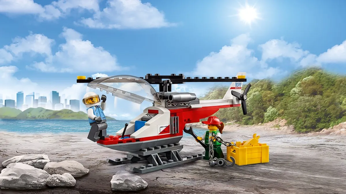 LEGO City Zware Vrachttransporteerder 60183 - 310 Stukken - 2 Minifiguren - afbeelding 6 van 6