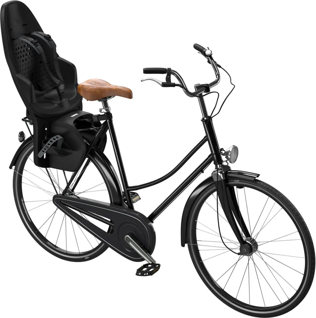 Thule Yepp 2 Maxi Fietsstoeltje - Bagagedrager - Zwart
