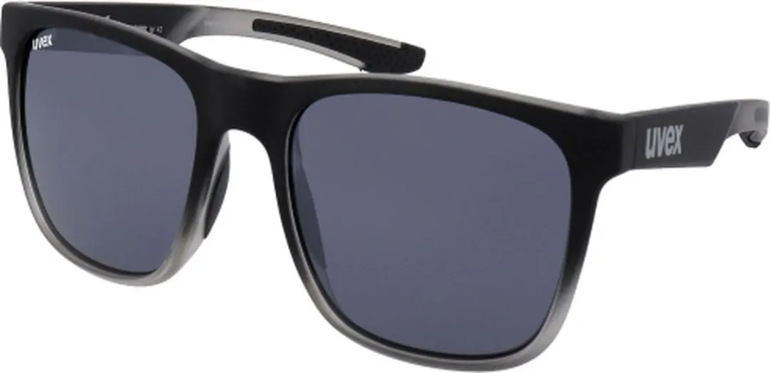 Uvex LGL 42 Veiligheidsbril - Zilver/Black Transparent