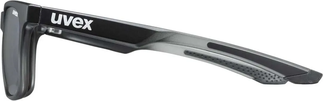 Uvex LGL 42 Veiligheidsbril - Zilver/Black Transparent