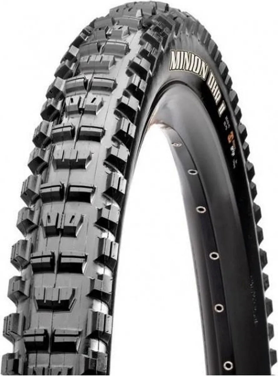 Maxxis Minion DHR II+ TLR Folding 27.5x2.80" EXO Dual - Zwart