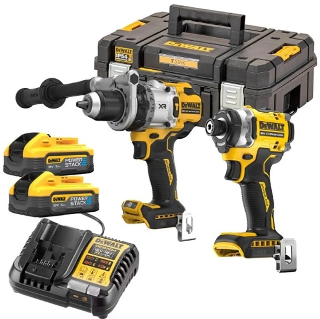 DeWalt DCK2200H2T Accu Combiset 18V XR Powerstack 5.0Ah