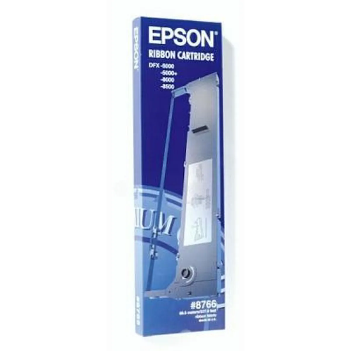 Epson C13S015055 Dot Matrix Tape - Zwart