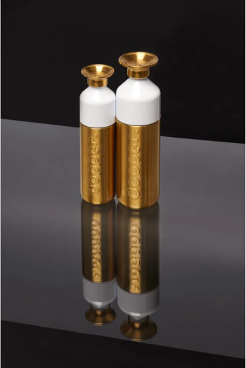 Dopper Steel Drinkfles 800ml - Goud - Gerecycled roestvrij staal