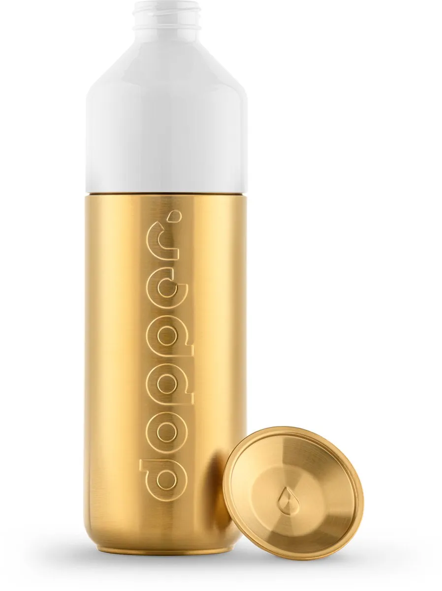 Dopper Steel Drinkfles 800ml - Goud - Gerecycled roestvrij staal