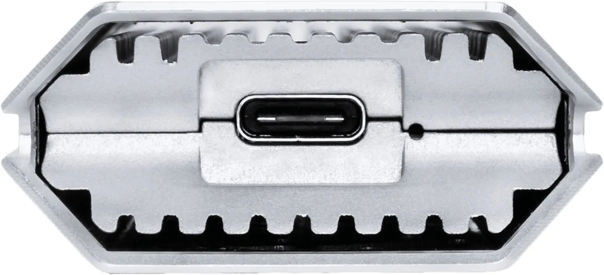 Cooler Master Oracle Air SOA010-ME-00 M.2 NVMe SSD Behuizing - 10 Gbps - Zilver