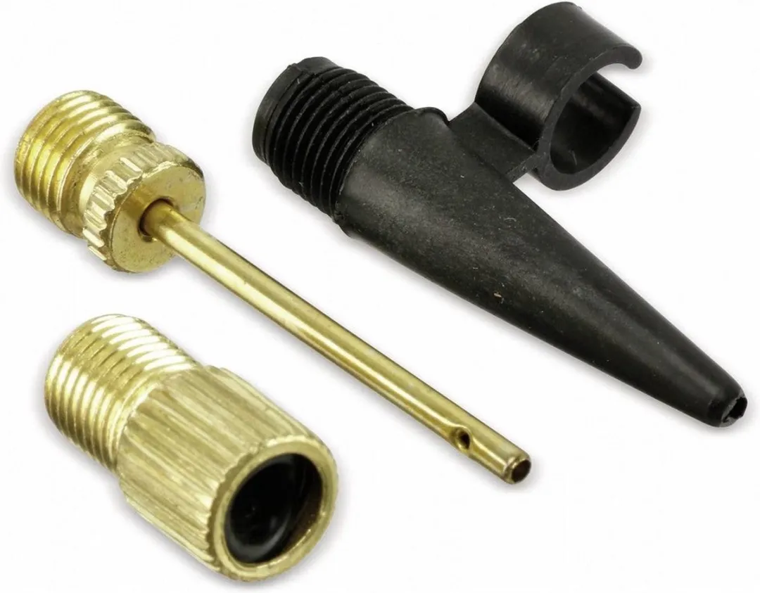 Dunlop Mini Fietspomp - 6 bar - Grijs - Inclusief 3 ventielen - afbeelding 6 van 6