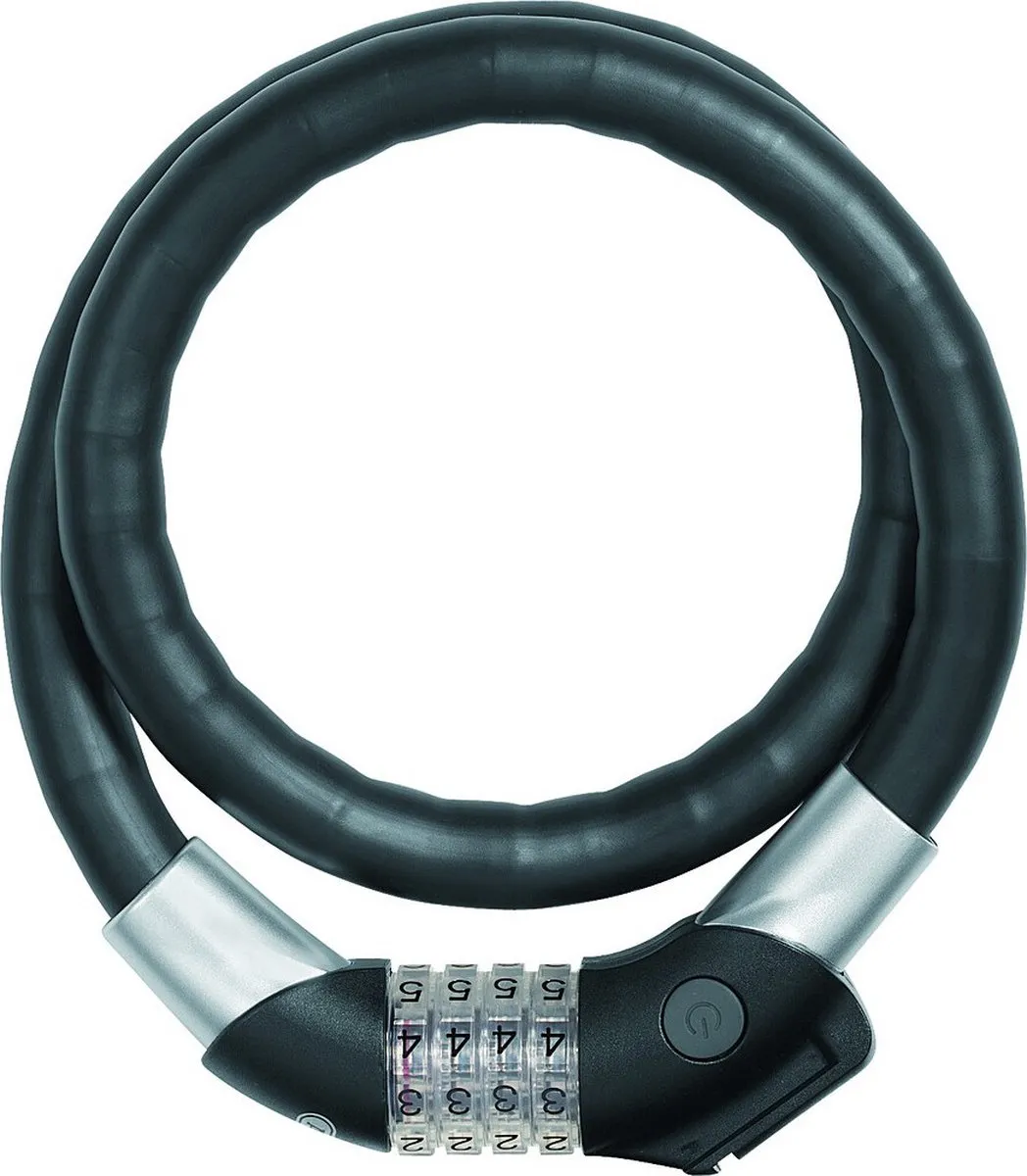ABUS Steel-O-Flex Raydo Pro 1460/85 Fietsslot - 20mm - Zwart - afbeelding 5 van 5