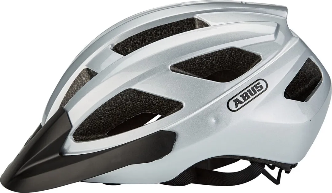 ABUS Macator Fietshelm M - Zilver