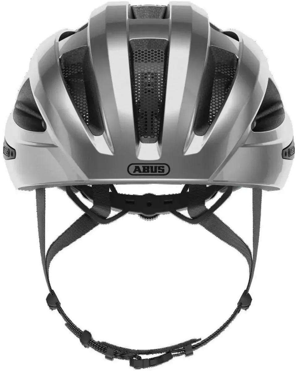 ABUS Macator Fietshelm M - Zilver