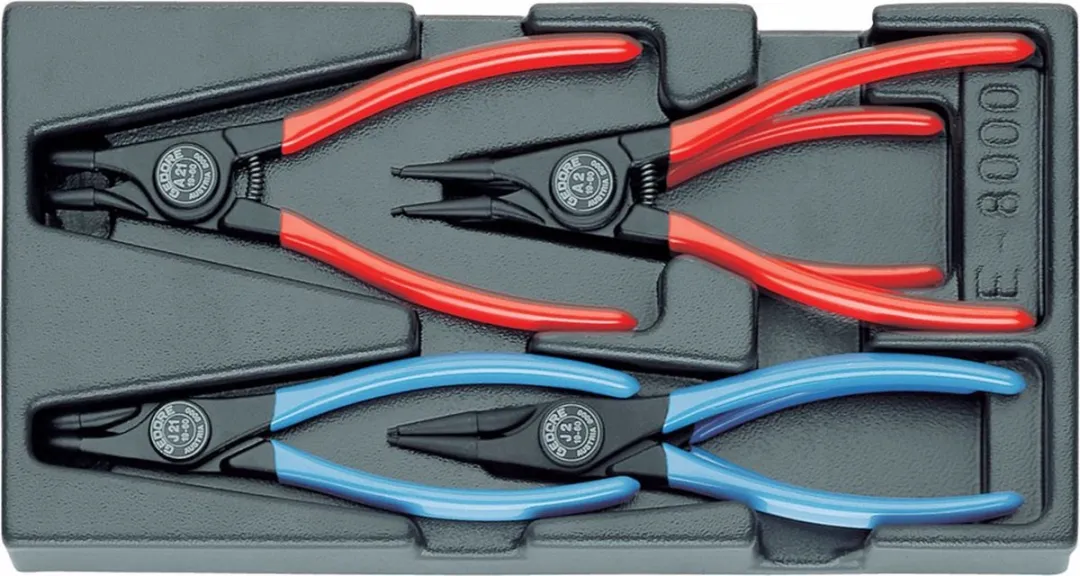 Gedore 1500 ES-8000 Borgringtangen-set 6-delig