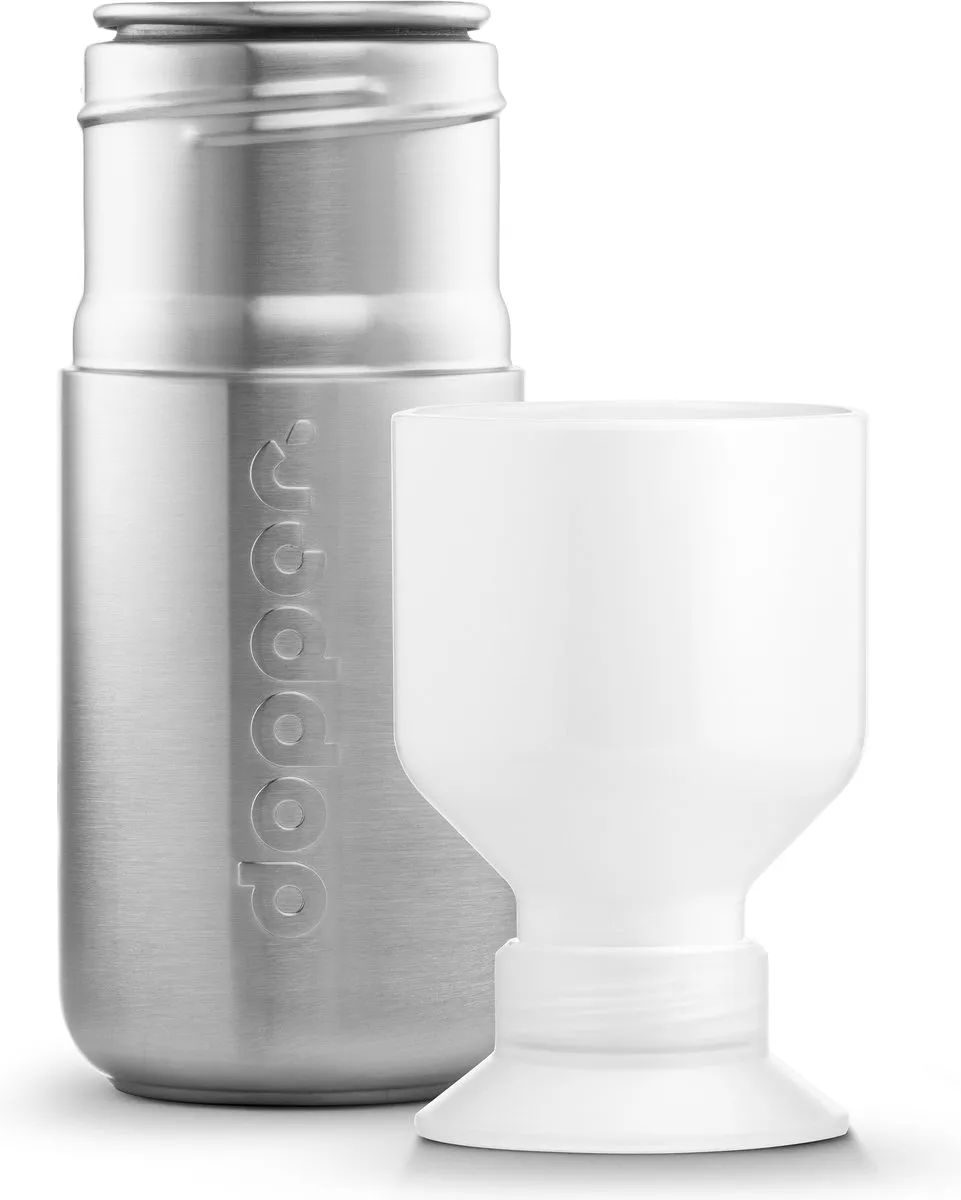 Dopper Steel Drinkfles 350ml - RVS