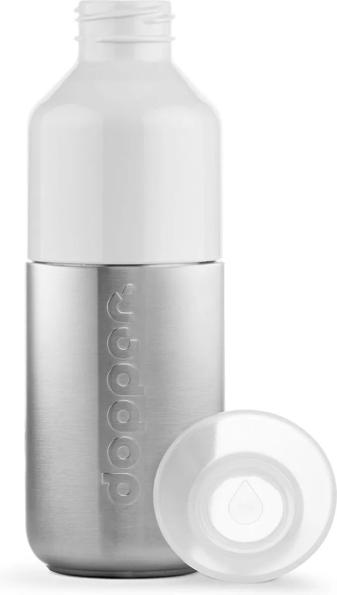 Dopper Steel Drinkfles 350ml - RVS