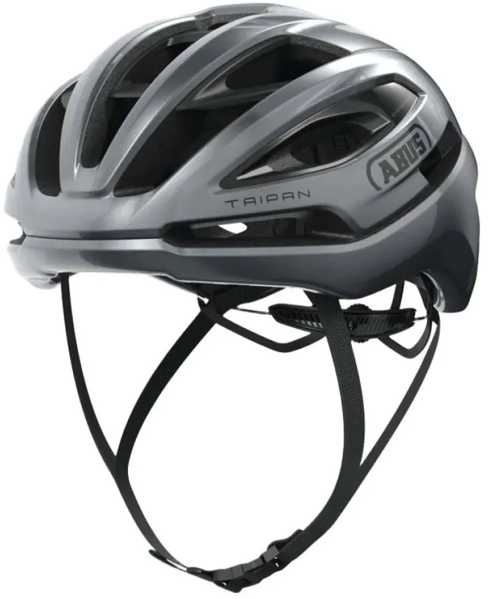 ABUS Taipan LED Helm - S 51-55cm - Graphite Silver