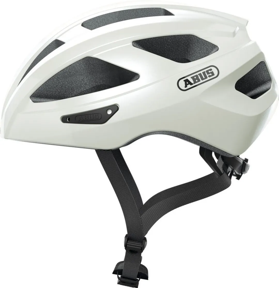 ABUS Macator S Fietshelm - 10 Ventilatieopeningen - Wit