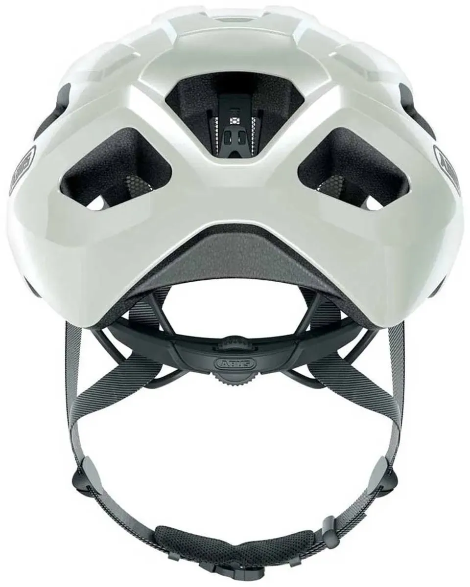 ABUS Macator S Fietshelm - 10 Ventilatieopeningen - Wit - afbeelding 6 van 6