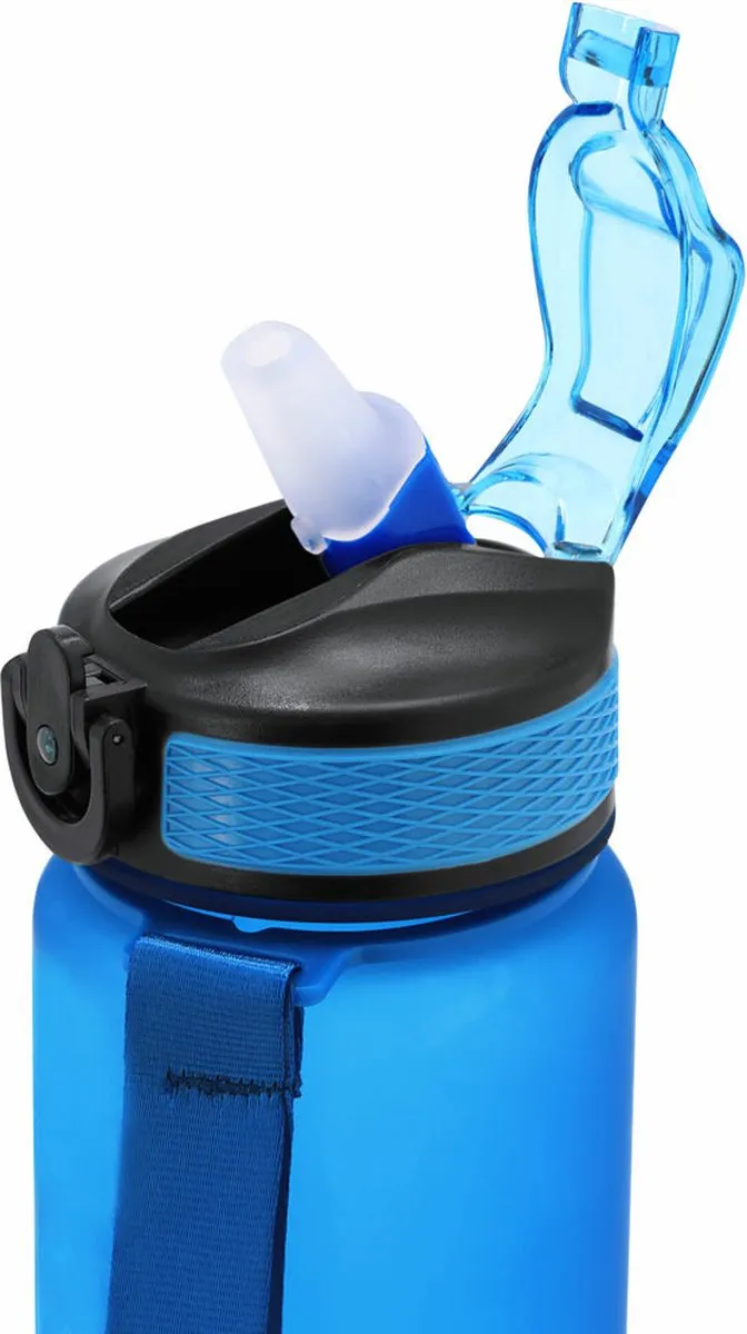 Bellatio Design Olympic Dream Waterfles 1000ml - Blauw